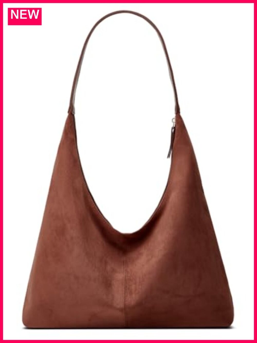 Suede Shoulder Bag Large Tote Retro Purse Handbag Top Handle Satchel